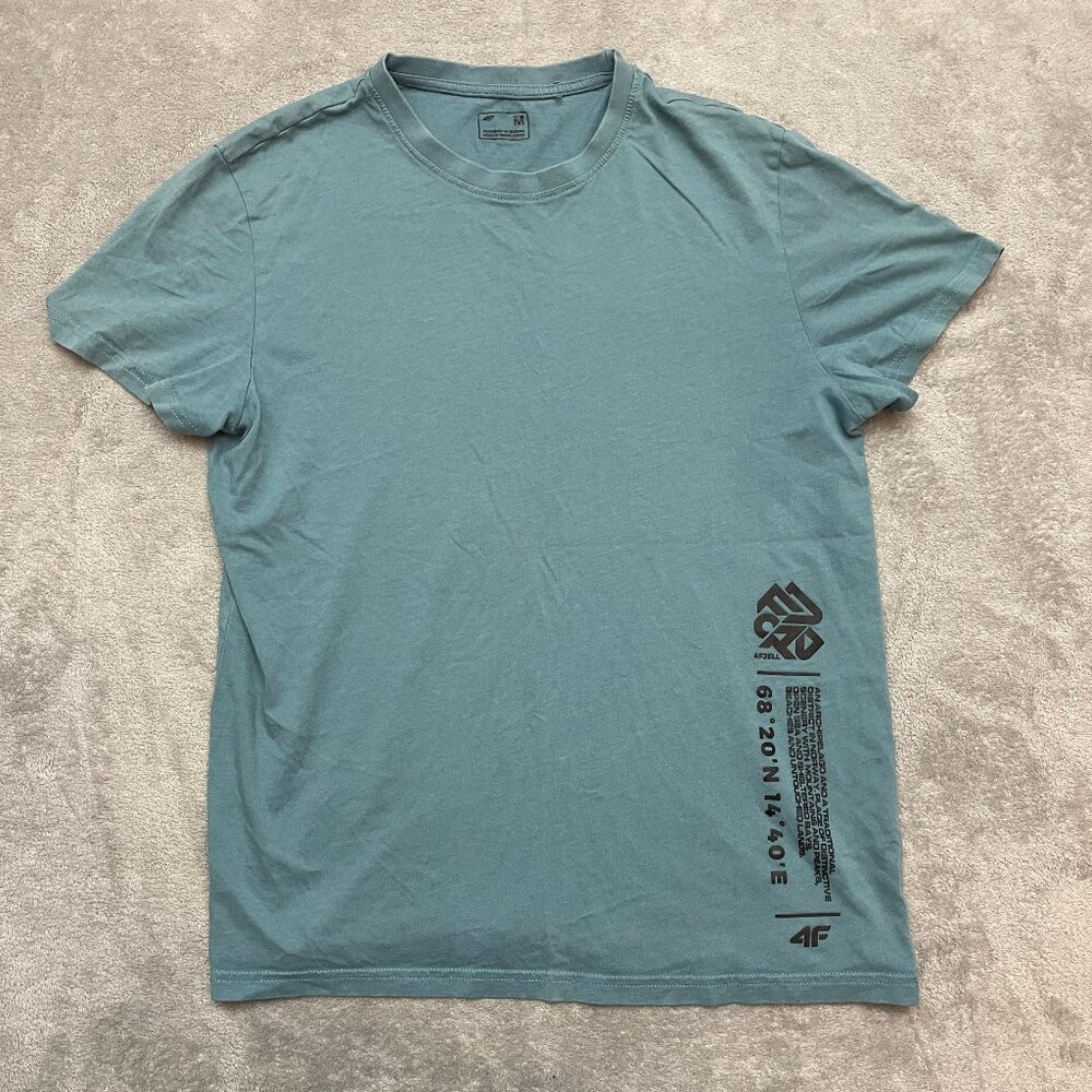 4F - Herren T-Shirt Fjell Green Size Men's Medium